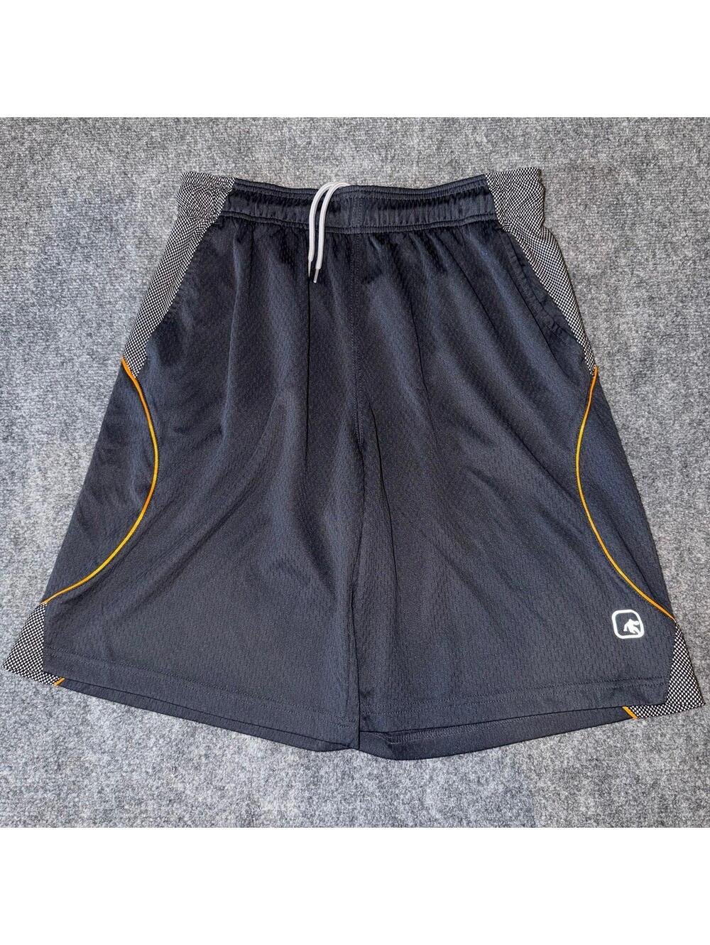 AND1 Orange Beautiful Baggy Hoop Athletic Shorts Mens MD Vtg y2k 90s Rare